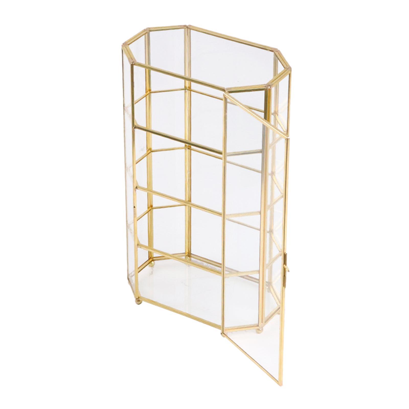 Glass Jewelry Box Convenient Practical Home Decor for Rings Bedroom Bracelet