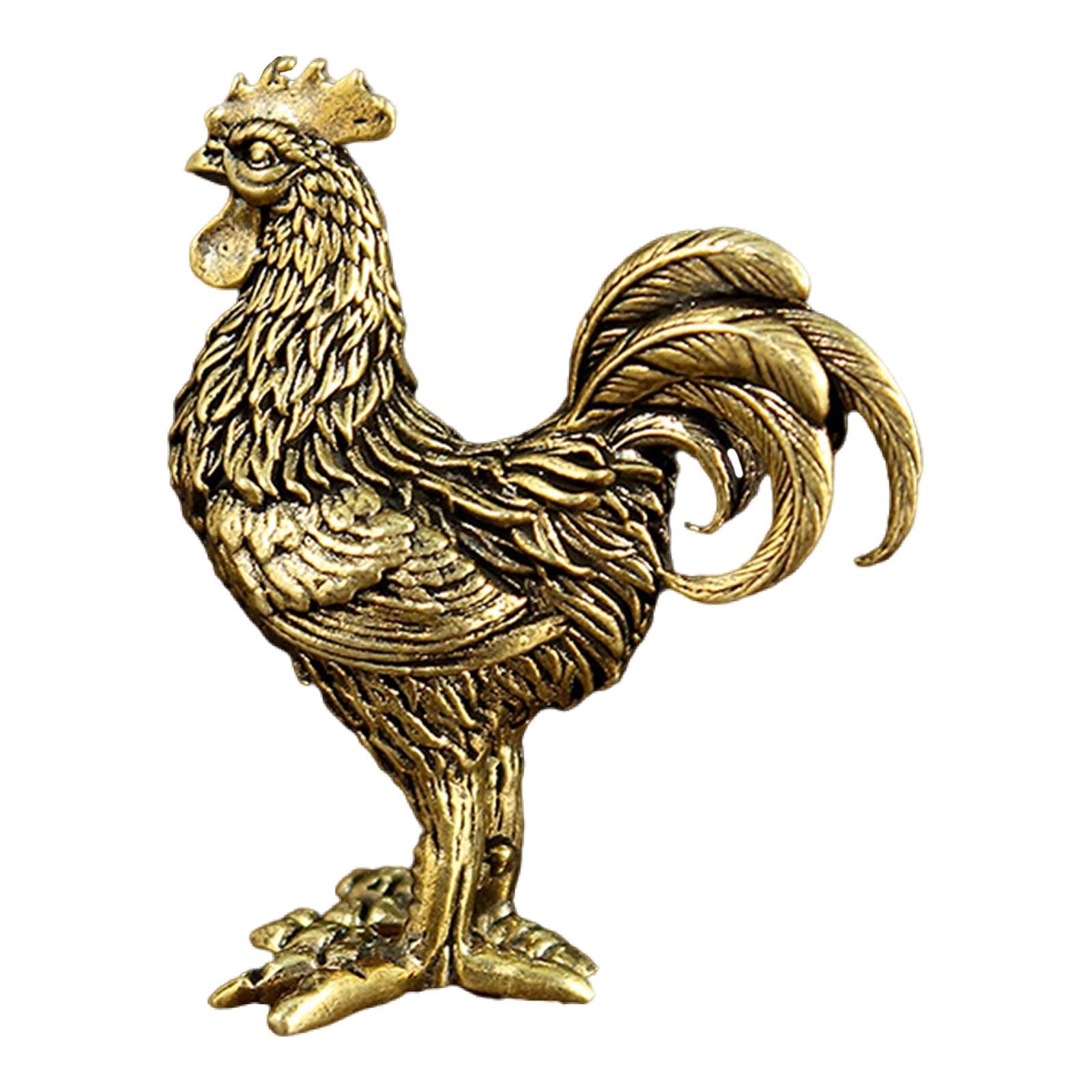 Chicken Tea Pet Brass