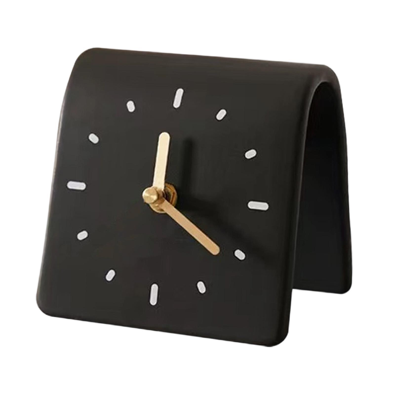 Table Clock Black