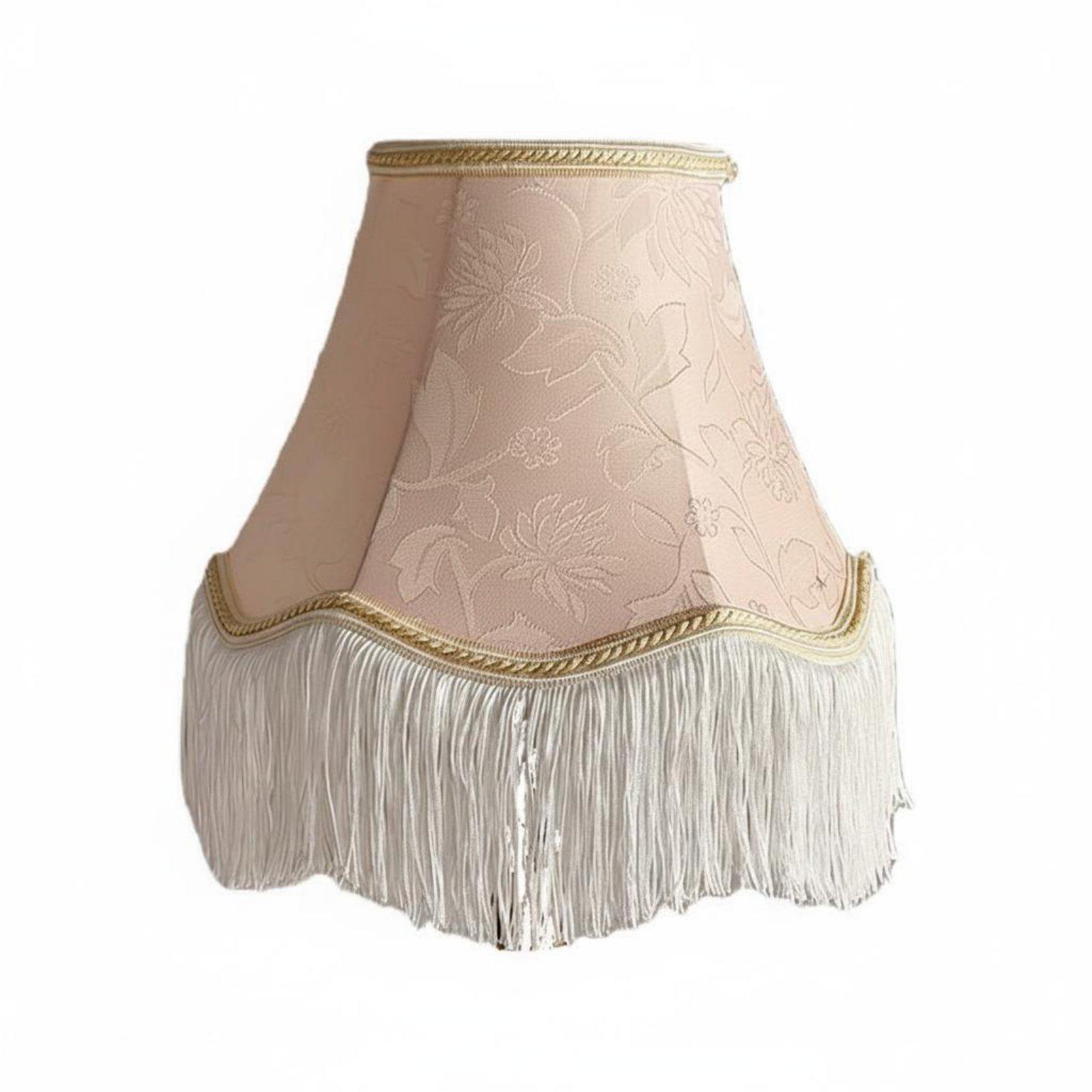 Tassel Lampshade Pink Flower