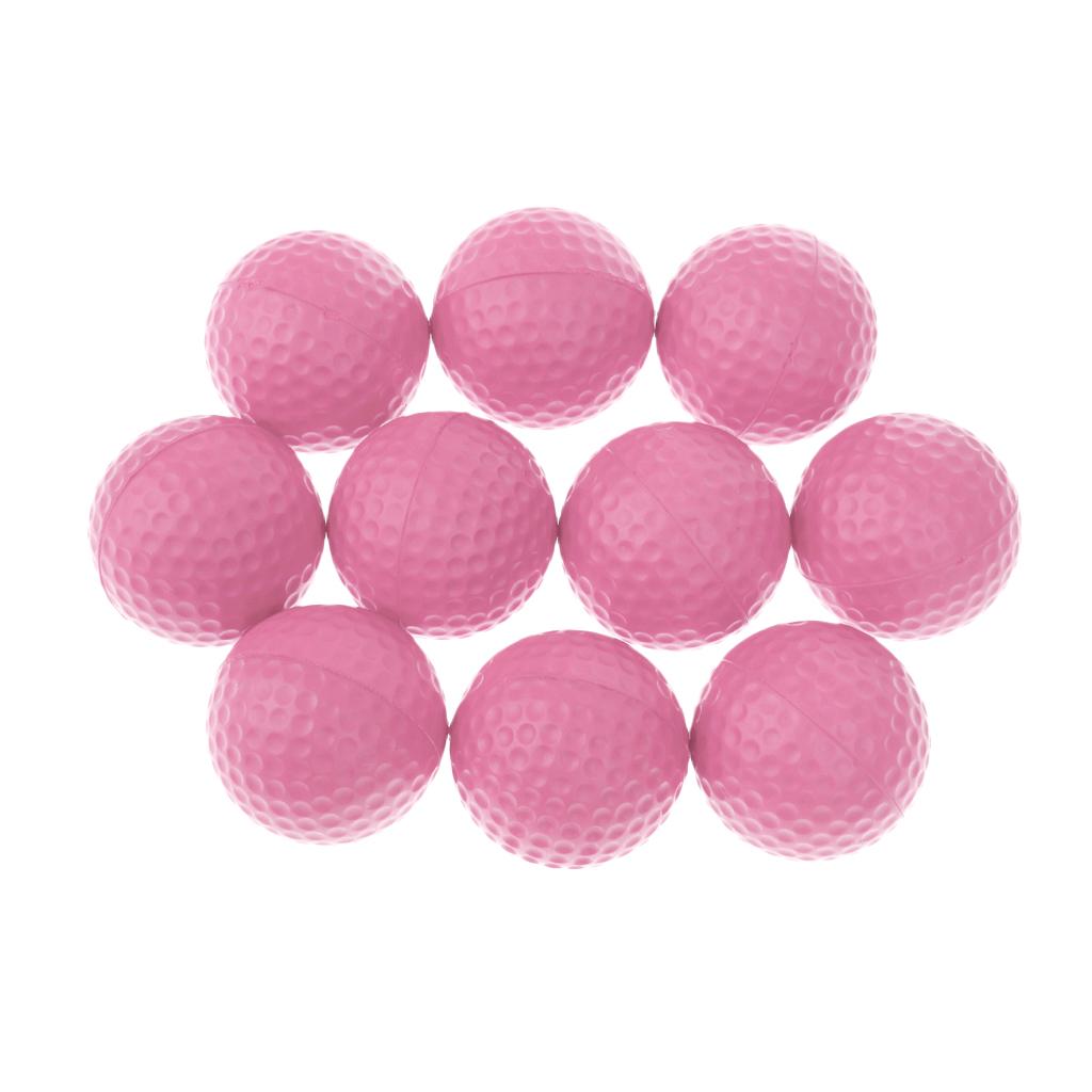 20x Soft Foam Sponge Golf Balls Practice Ball Bounce 1.65inch Red/Pink eBay