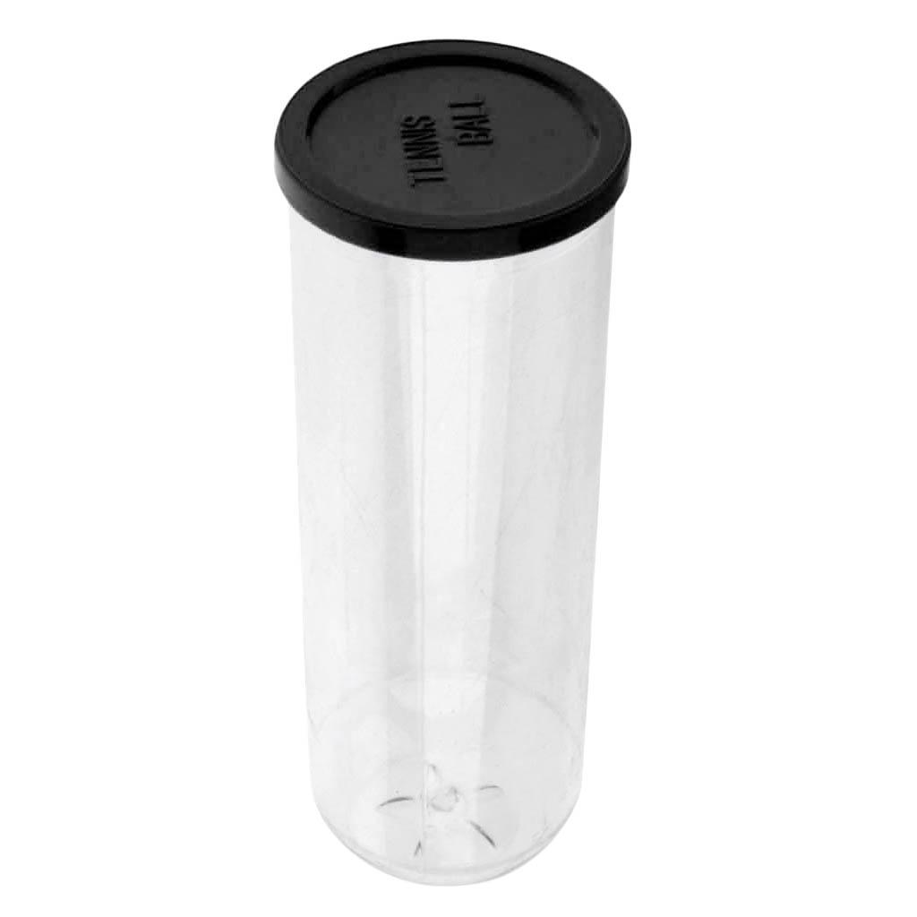 Transparent Tennis Ball Can Holder Container