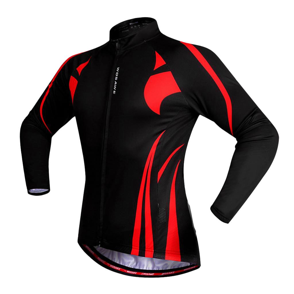 Herren Langarm Radtrikot Set Fahrrad Trikot Jersey