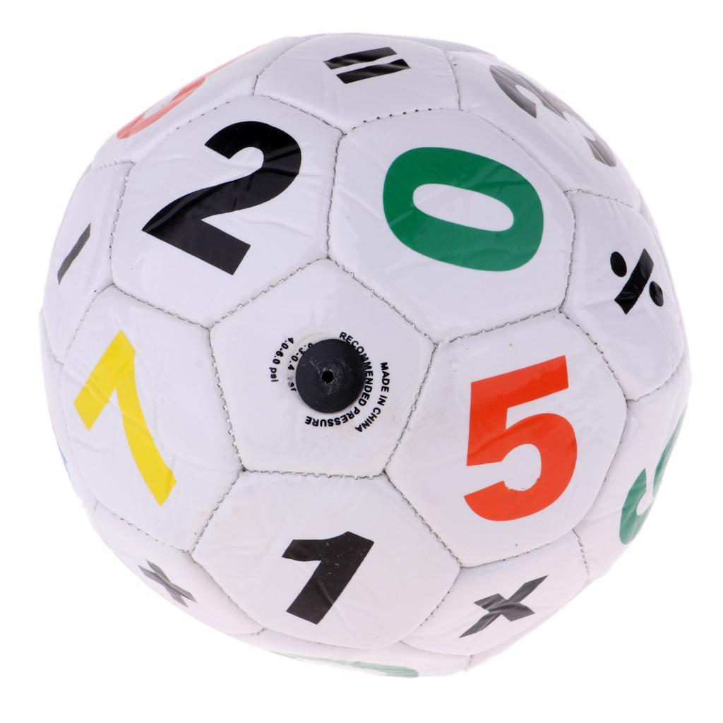 PU Leder Kinder Fußball Soccerball Spielball für Training Unterhalterung 