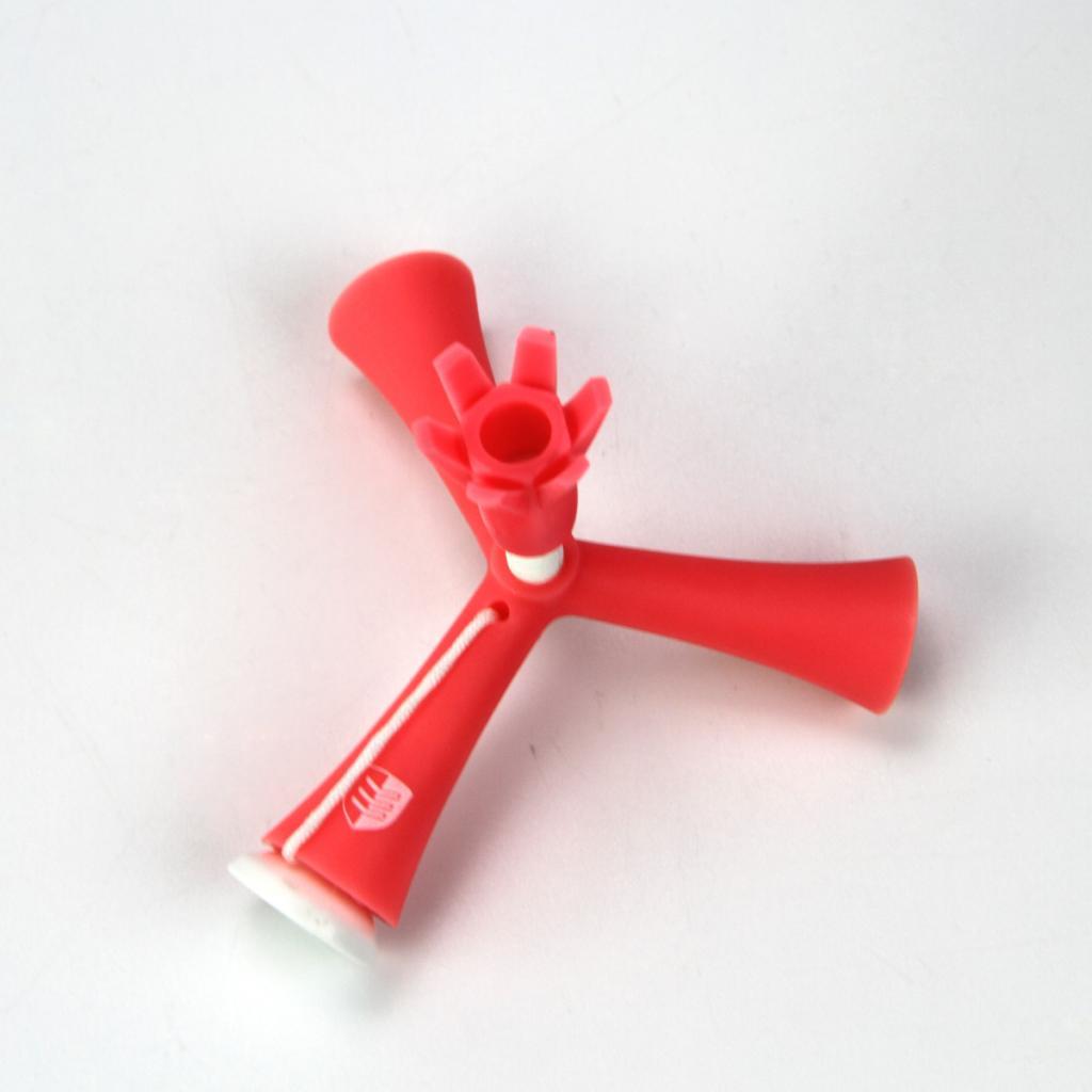 2xPlastic Golf Driving Range Practice Tee Holder Tees Divot Tool Pink