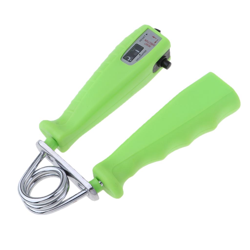 Hand Grip Strengthener Exerciser Forearm Gripper for Men Women Green