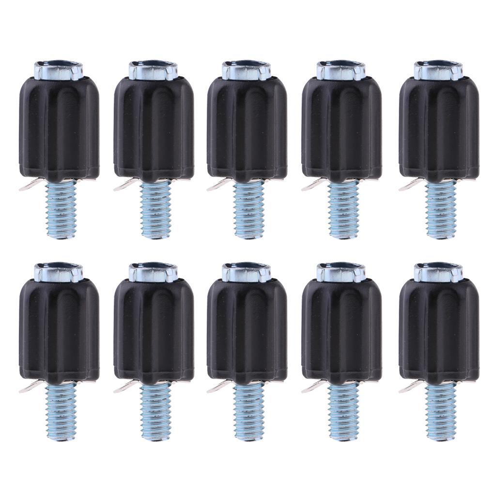 3x10pcs Bike Brake Disc Adjustment Screw Derailleur Thumb Shifter Adjuster