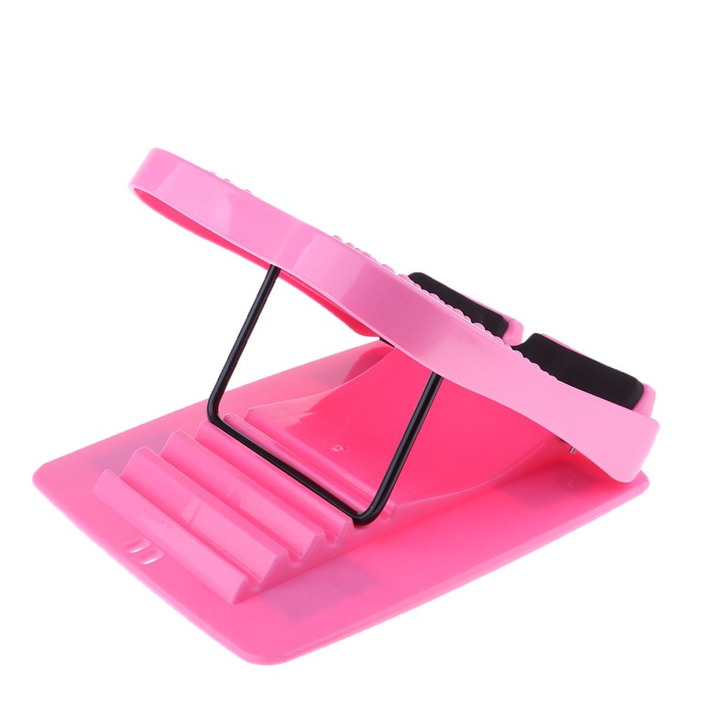 Adjustable Slant Board Portable Slant Board Calf Stretcher Pink