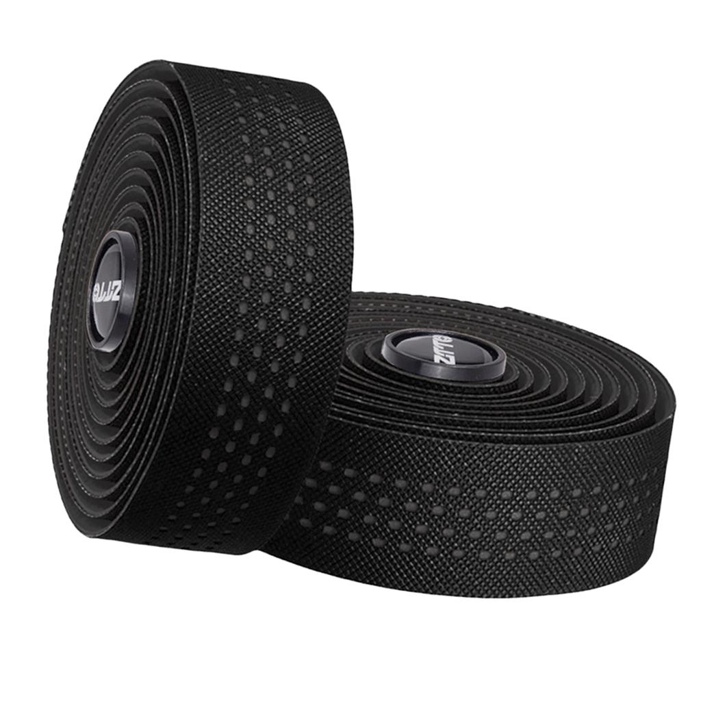 2pcs Road Bike Handlebar Bar Tape Sleeve Adhesive Bent Handle Bar Grip
