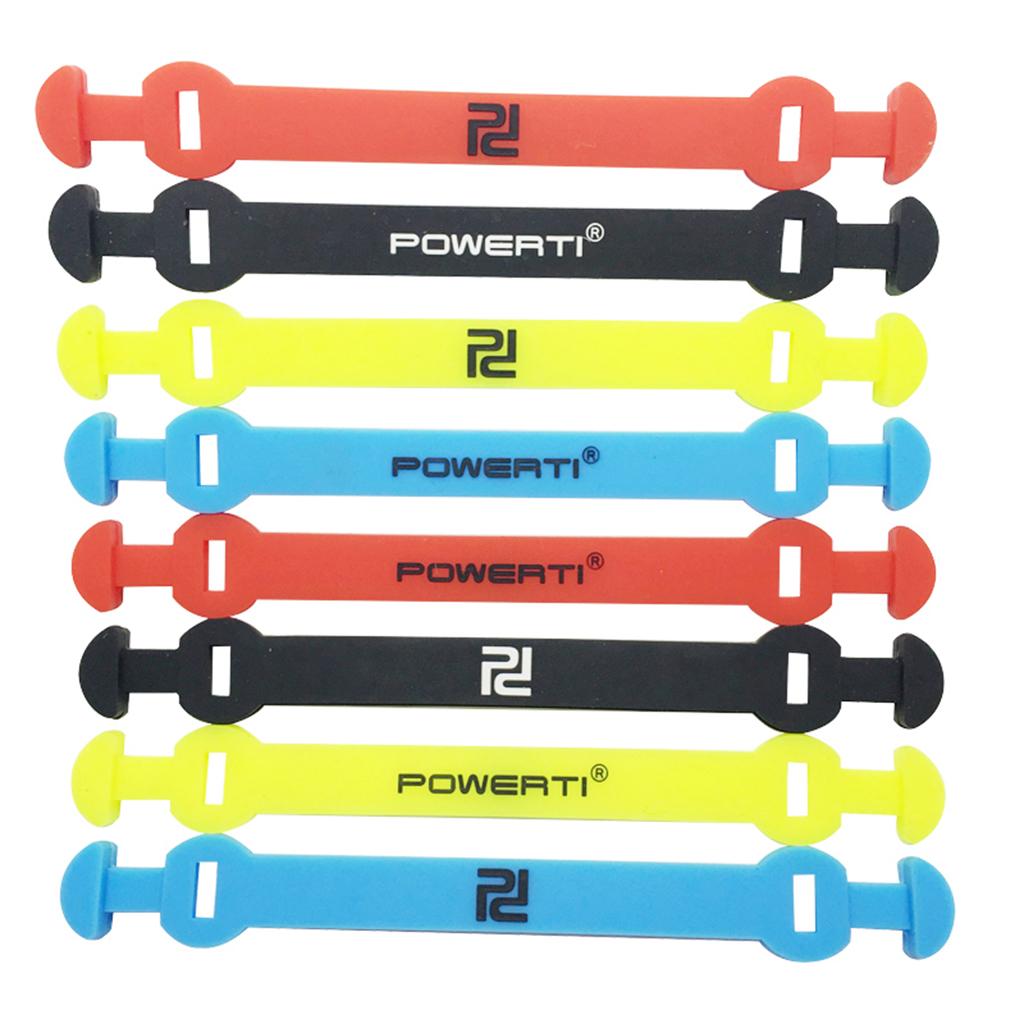 4Pc Tennis Squash Racket Vibration Dampener Shock Absorber Damper Black