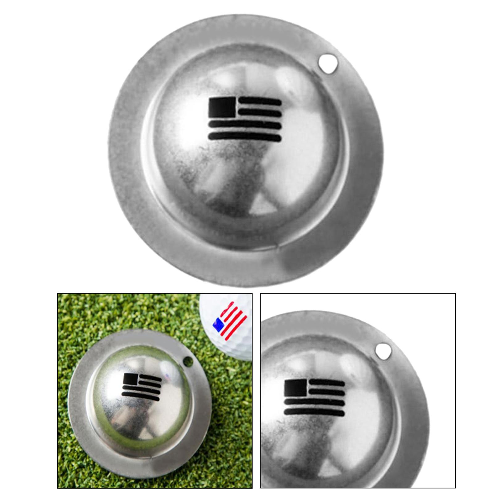 Golf Ball Marker Cute Pattern Template Drawing Alignment Aids Flag