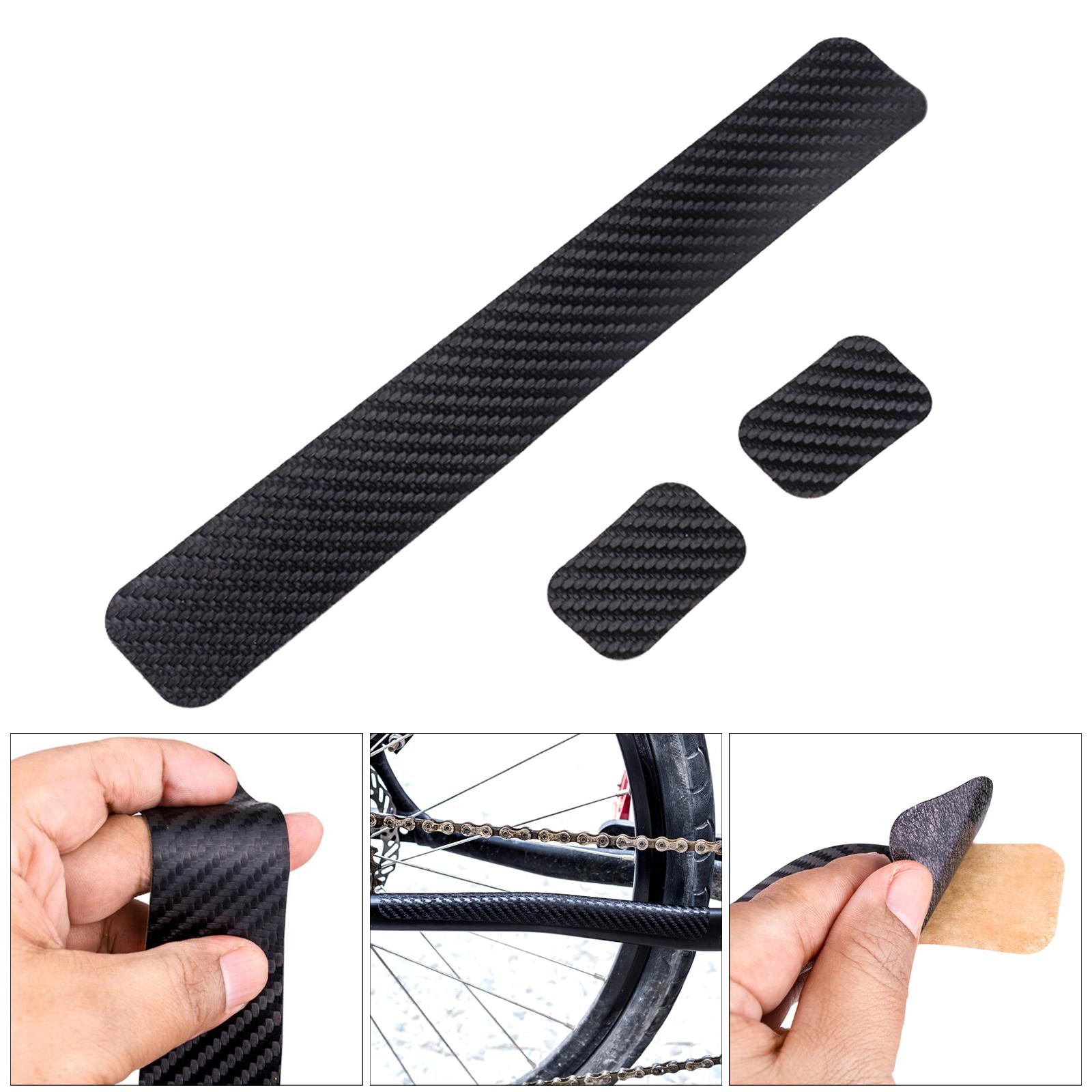 1Set Bike Chain Care Cycling Protective Cover Protector Guard PVC Sticker