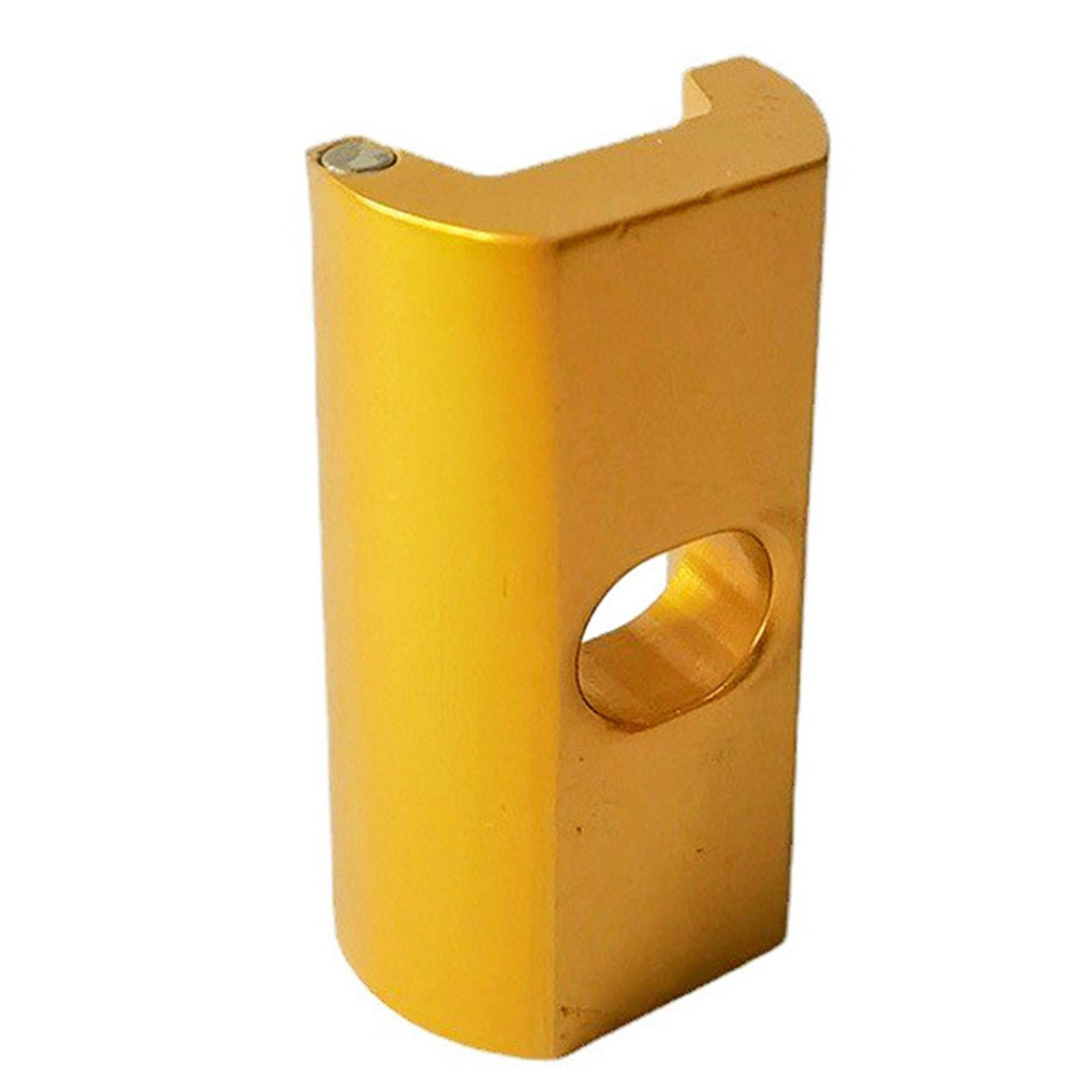 2xFolding Bike Hinge Clamp Plate Cycling Part Bicycle Ultralight C Buckle Gold