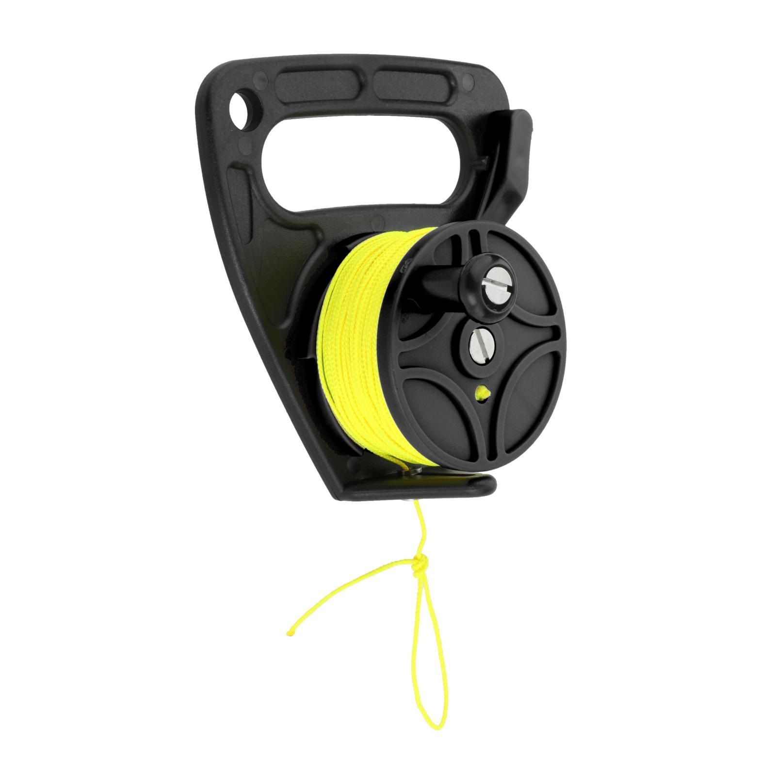 2pcs Multi Purpose Scuba Diving Reel Handle Gear Kayak Gear  Black 