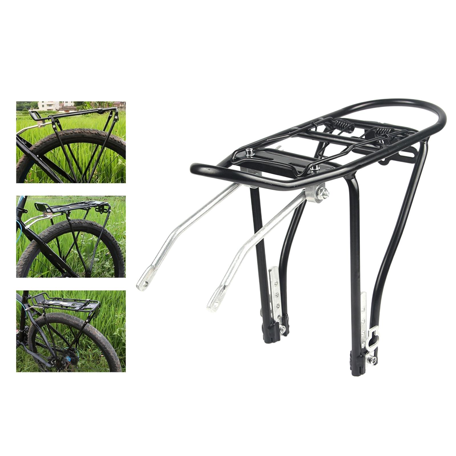 Mountain Bike Bicycle Rear Cargo Rack Panniers Seat Shelf Tailstock Holder