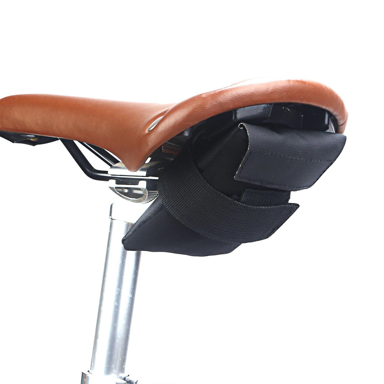 Bicycle Saddlebag Accs Waterproof Folding for Hiking Riding Rear Seatpost