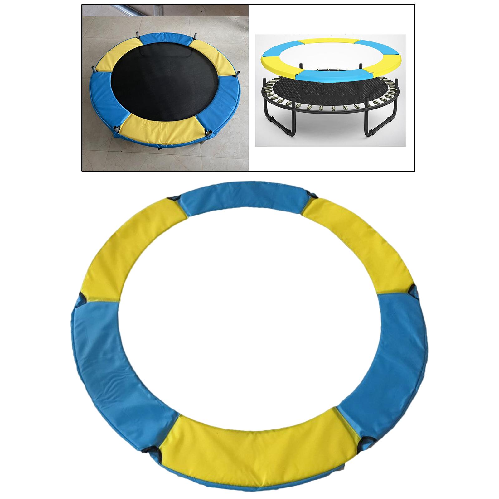 Trampoline Replacement Pad Safety Padding Spring Cover Yellow Blue 1.5m