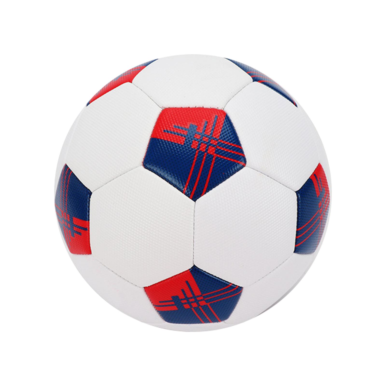 Football Official Size 5 Team Sports Gifts Ball Toys Quality Red Blue