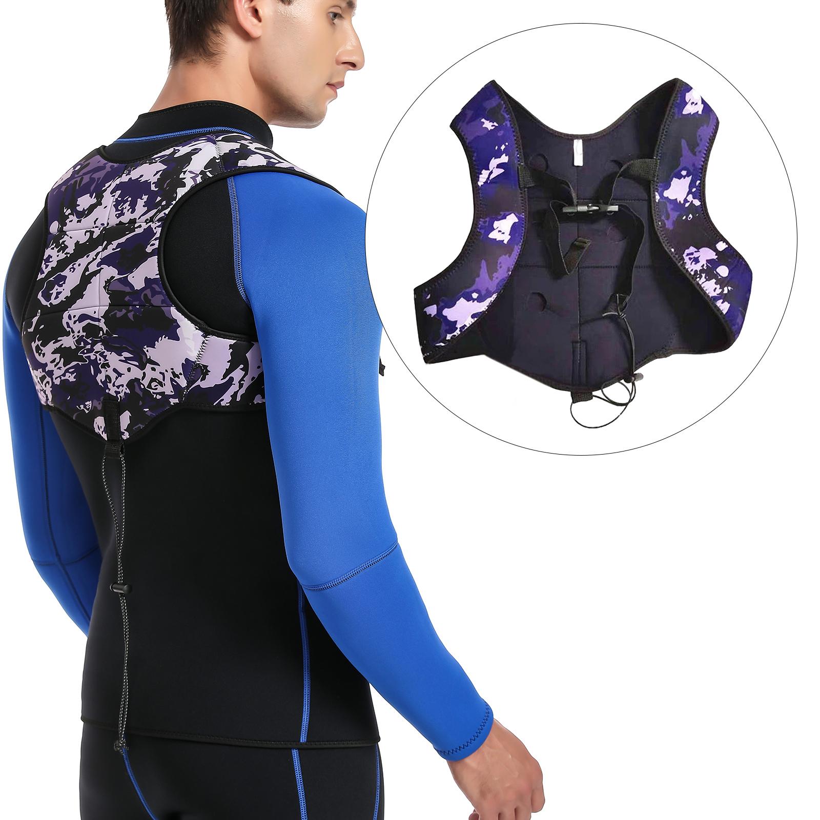 Professional Scuba Diving Weight Vest Unisex Dive Weight Belt Waistcoat L