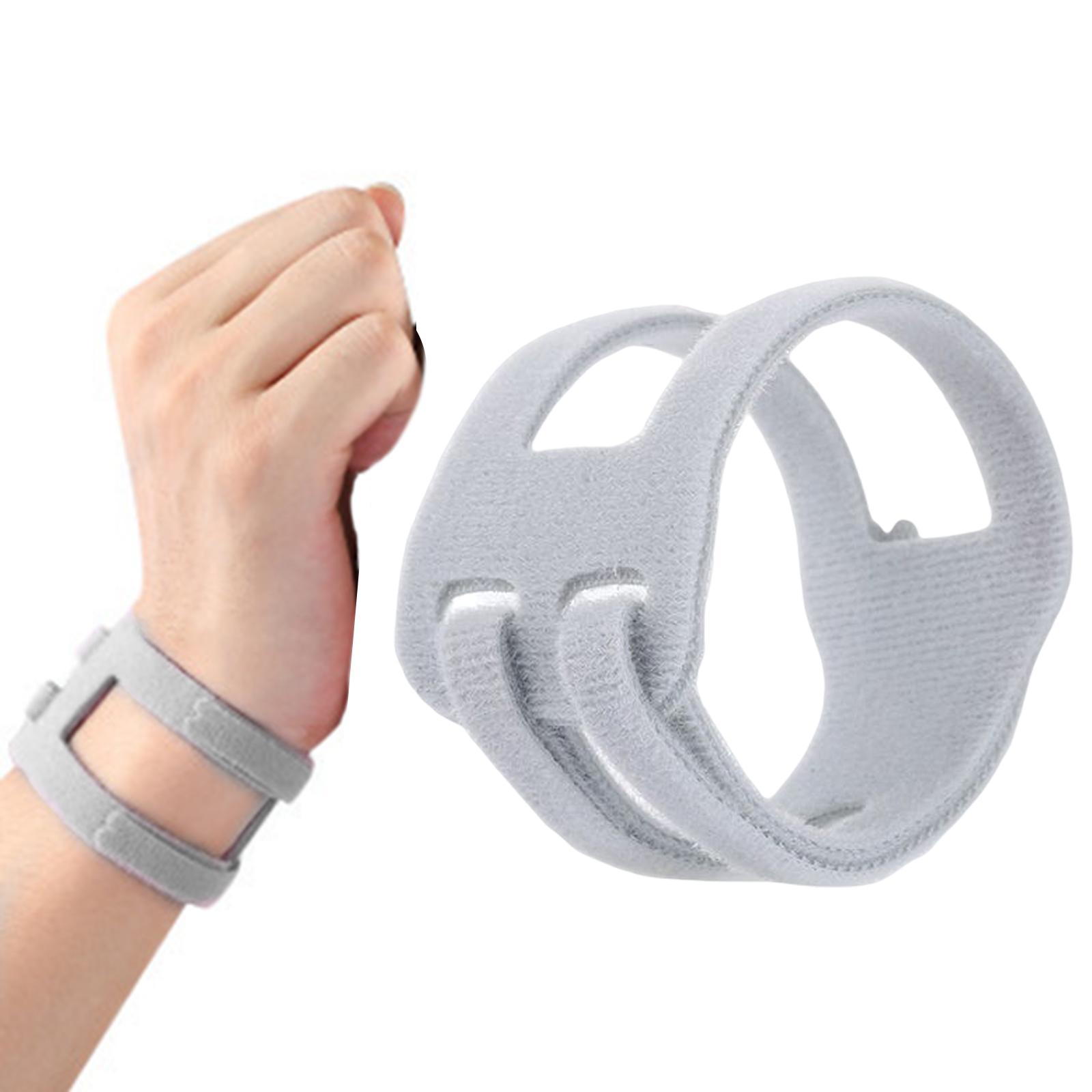 Tfcc Wrist Brace Sprain Protection Portable for Yoga Fitness Weight Bearing Grey