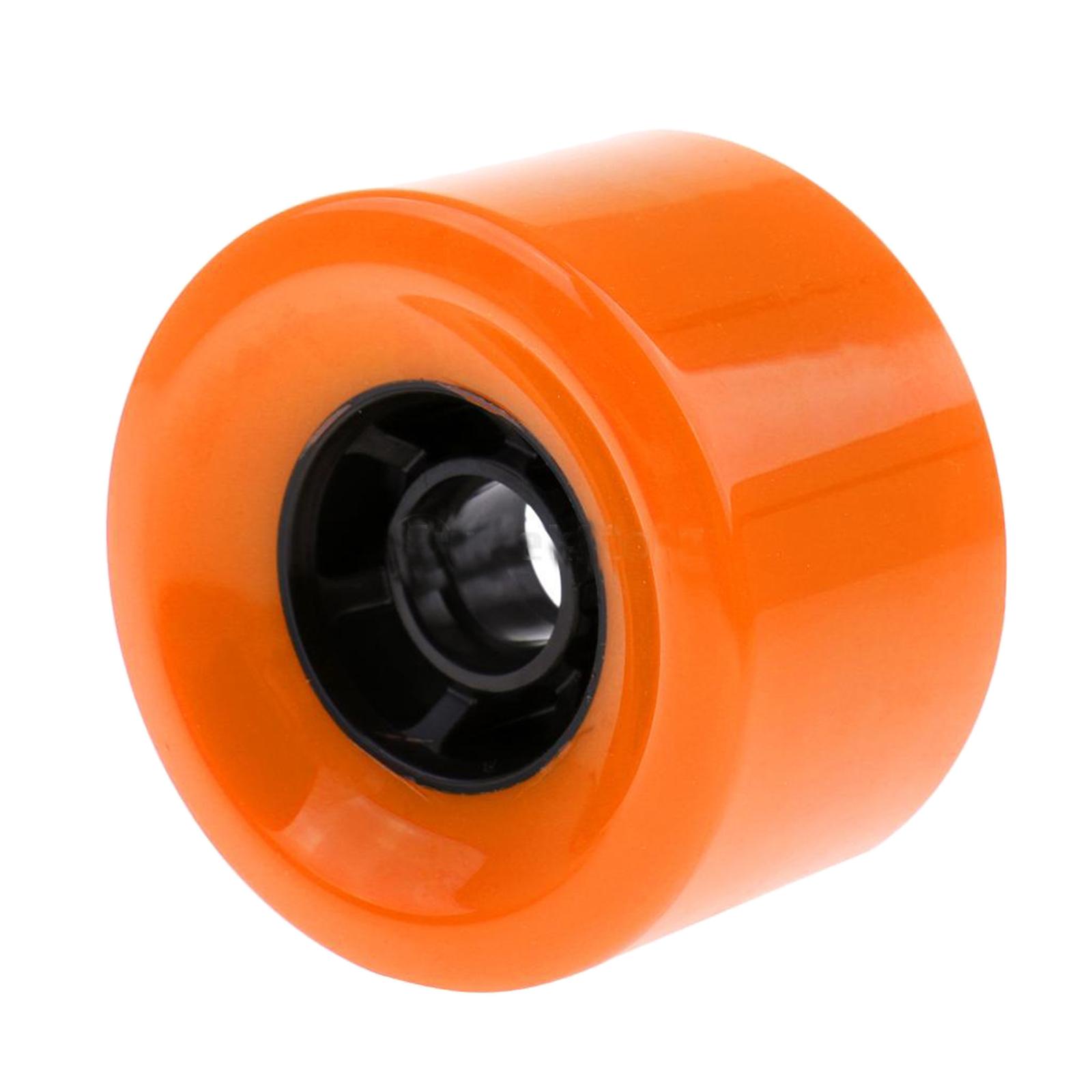 Skateboard Wheels Wear Resistant for Skating Electric Skateboards Sports Orange