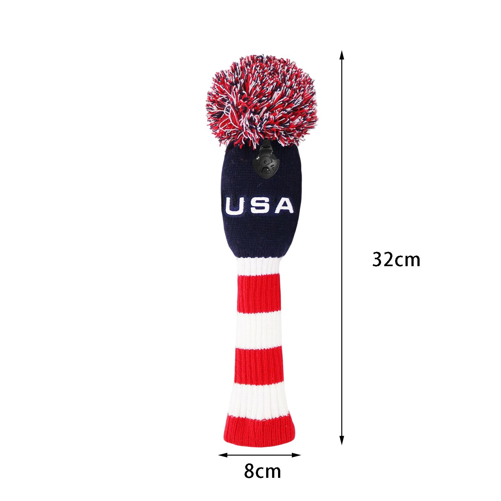 Golf Cover Anti Slip Long Neck Club Headcover for Sport Equipment Style D