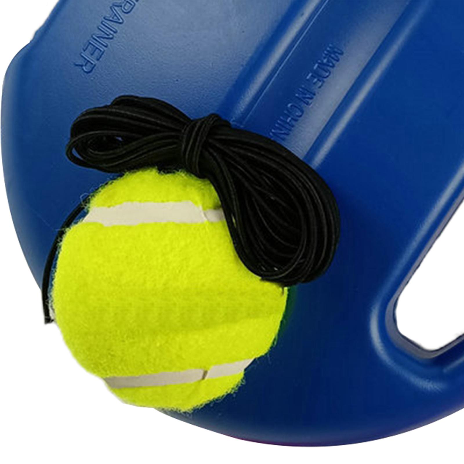 Single Tennis Ball Trainer Tennis Baseboard with Rope, 1 Training Ball