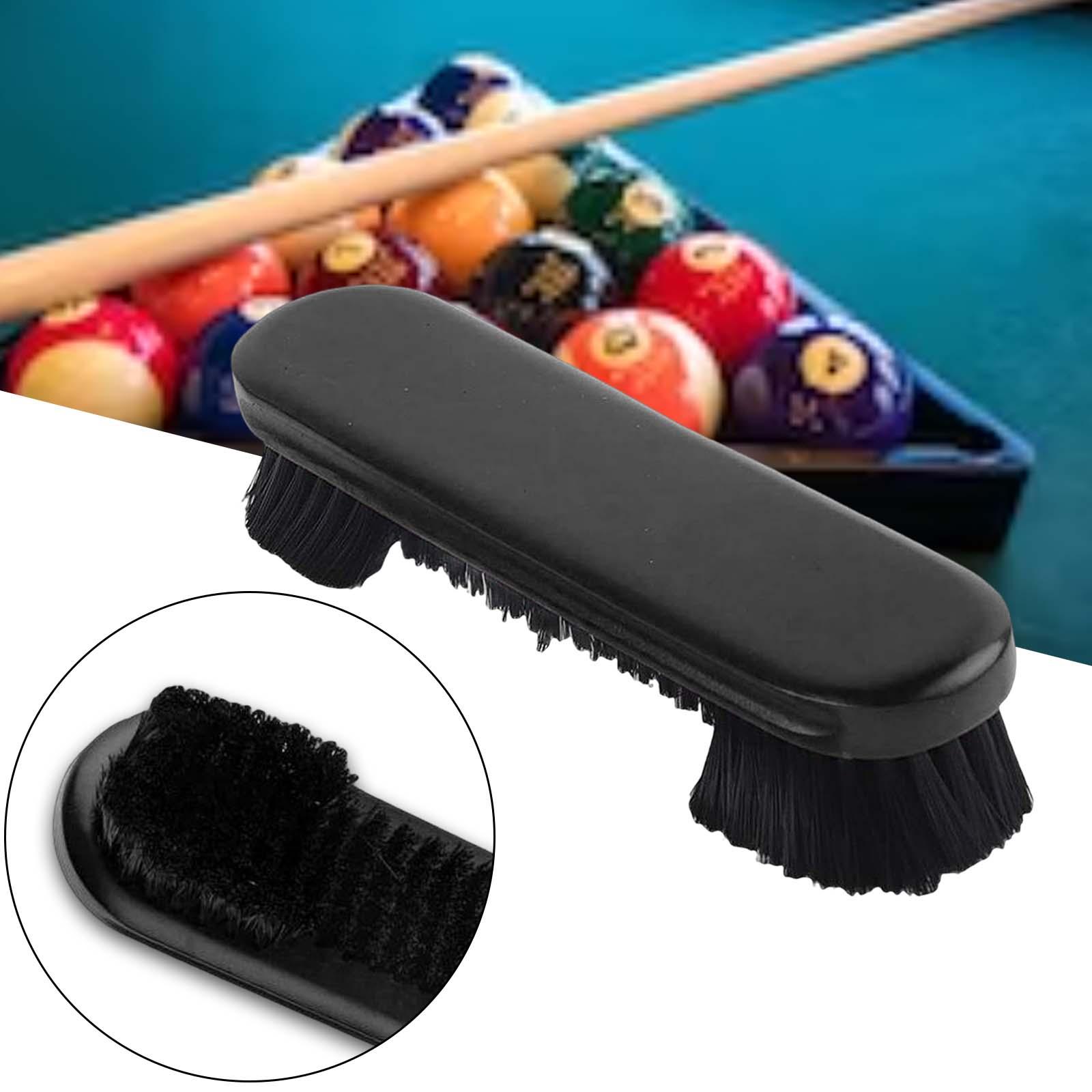 Wooden Pool Table Brush Billiard Table Brush Cleaner Billiard Supplies Black