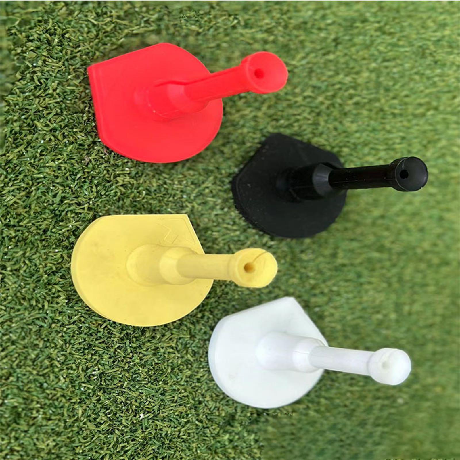 PVC Rubber Golf Tees Holder Portable Reusable Durable for Sports Accessories black
