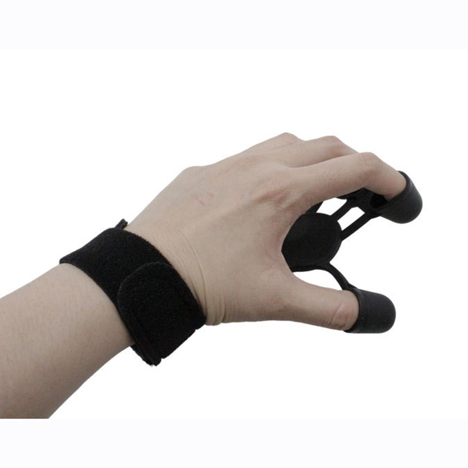 2x Hand Grip Strengthener Silicone for Rock Climbing Tunnel Guitar