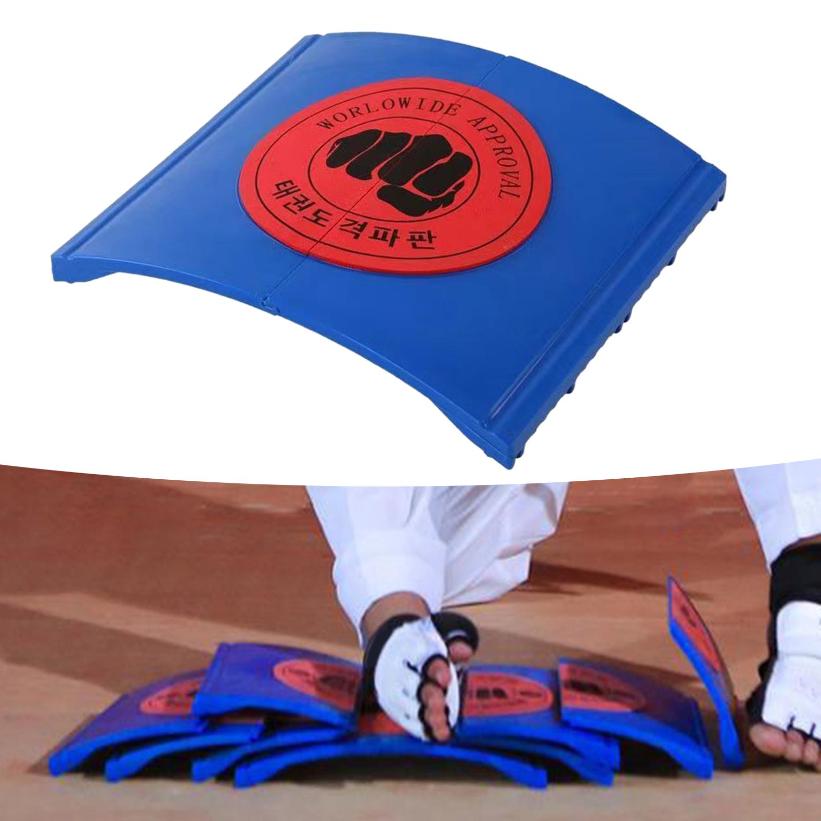 Karate Breaking Boards for Kids Adults for Martial Arts Boxing Equipment blue