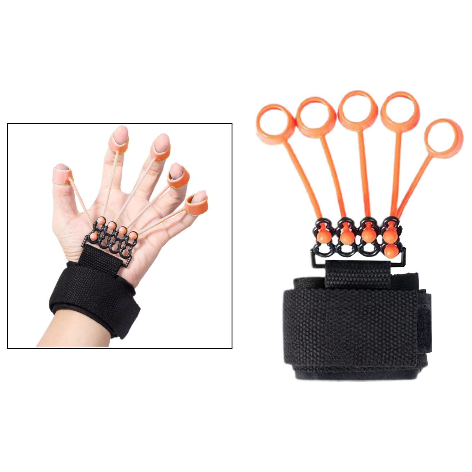 Finger Stretcher Hand Yoga Resistance Band Flexible Finger Strengthener