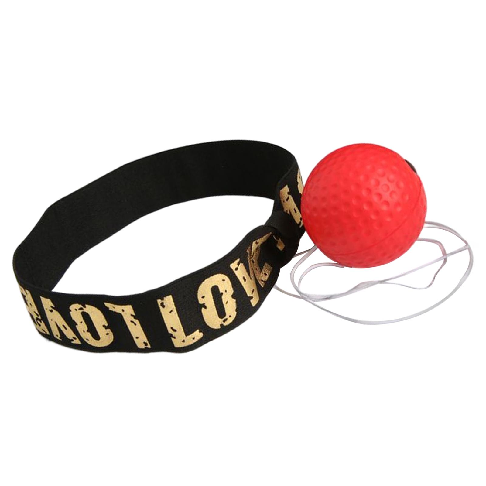 Boxing Ball Headband Red