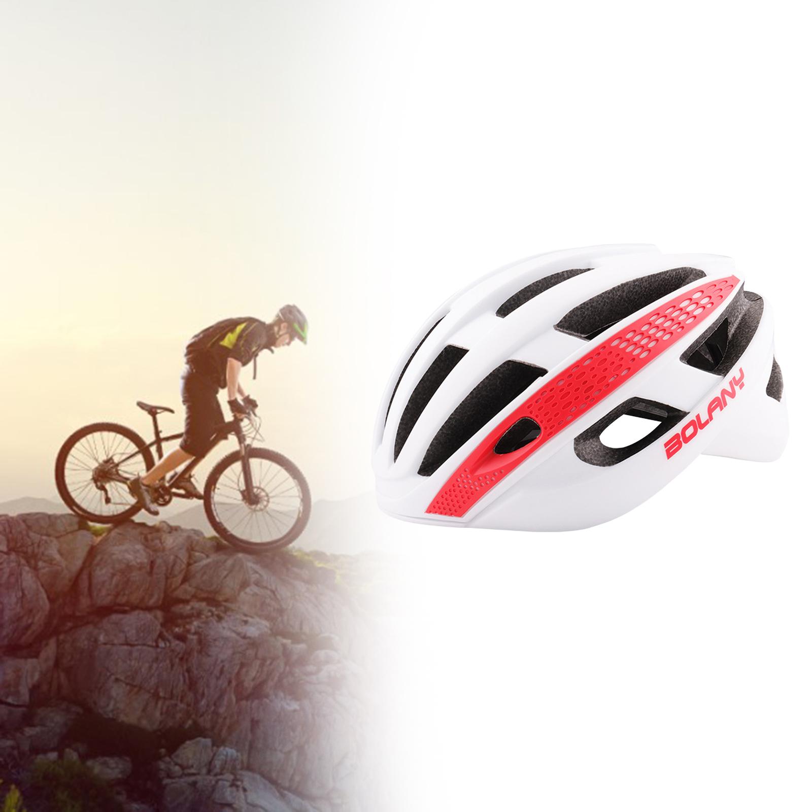 Bike Safety Helmet Better Cushioning Bike Helmet Men for Unisex Biker Biking White