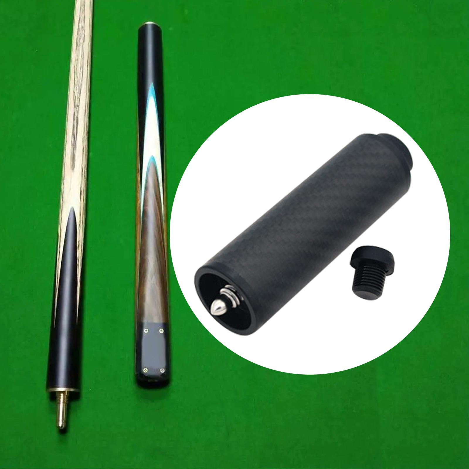 Cue Stick Extender Compact Beginners Attachment Billiards Pool Cue Extension 20.3cm