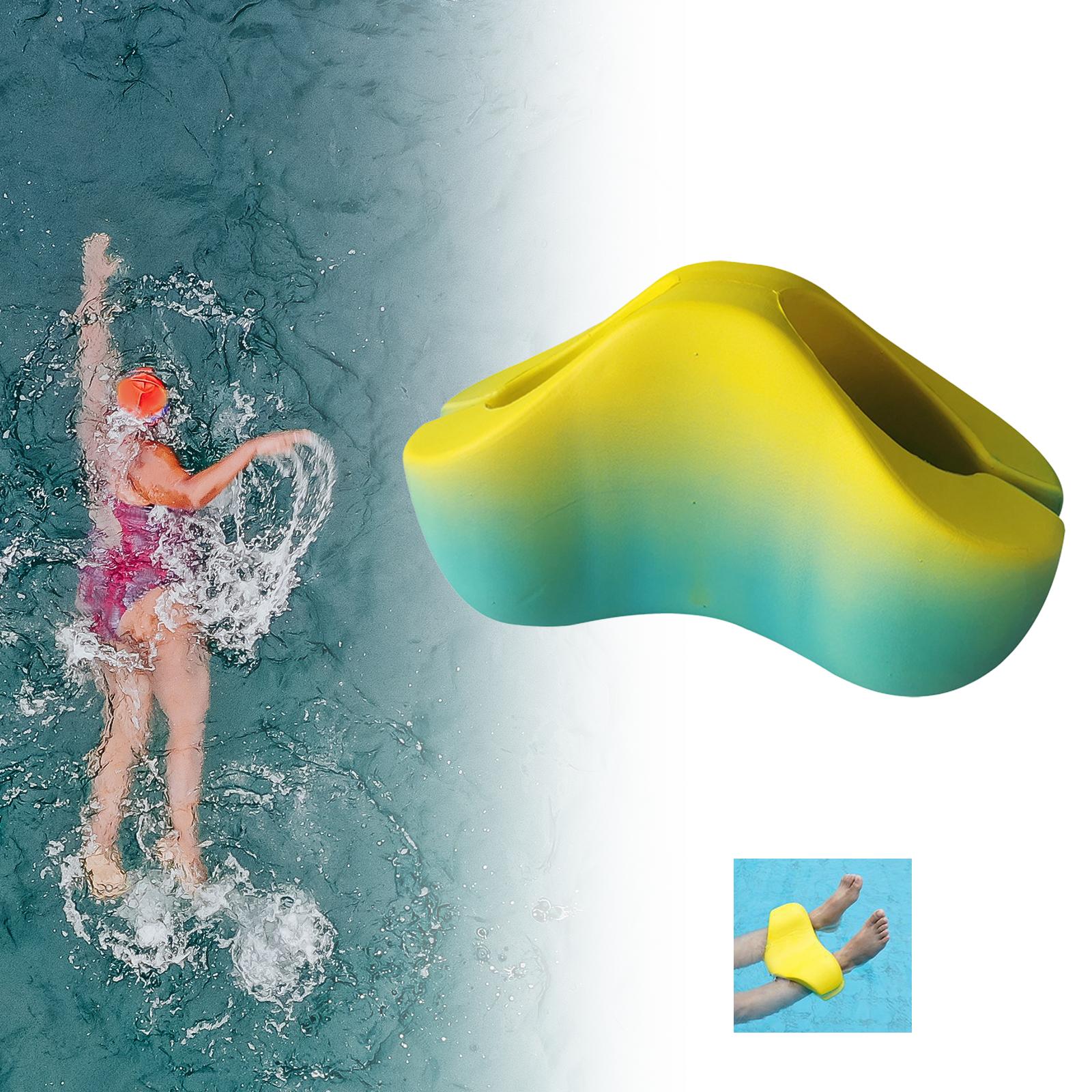 Swimming Training Aid Kickboard Water Exercise Beginners Pull Buoy Leg Float Blue