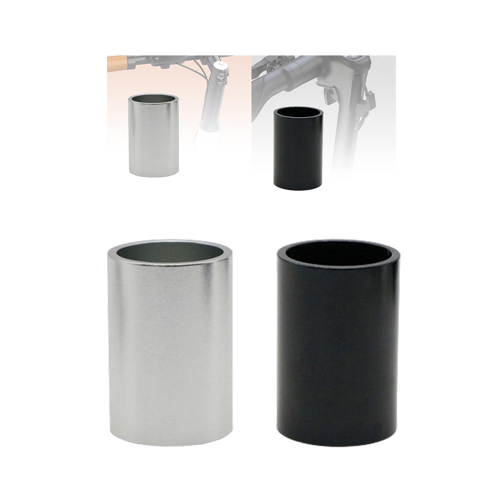 2xBike Headset Spacer Premium Sturdy Aluminum Alloy Bike Handlebar Stem Spacer black