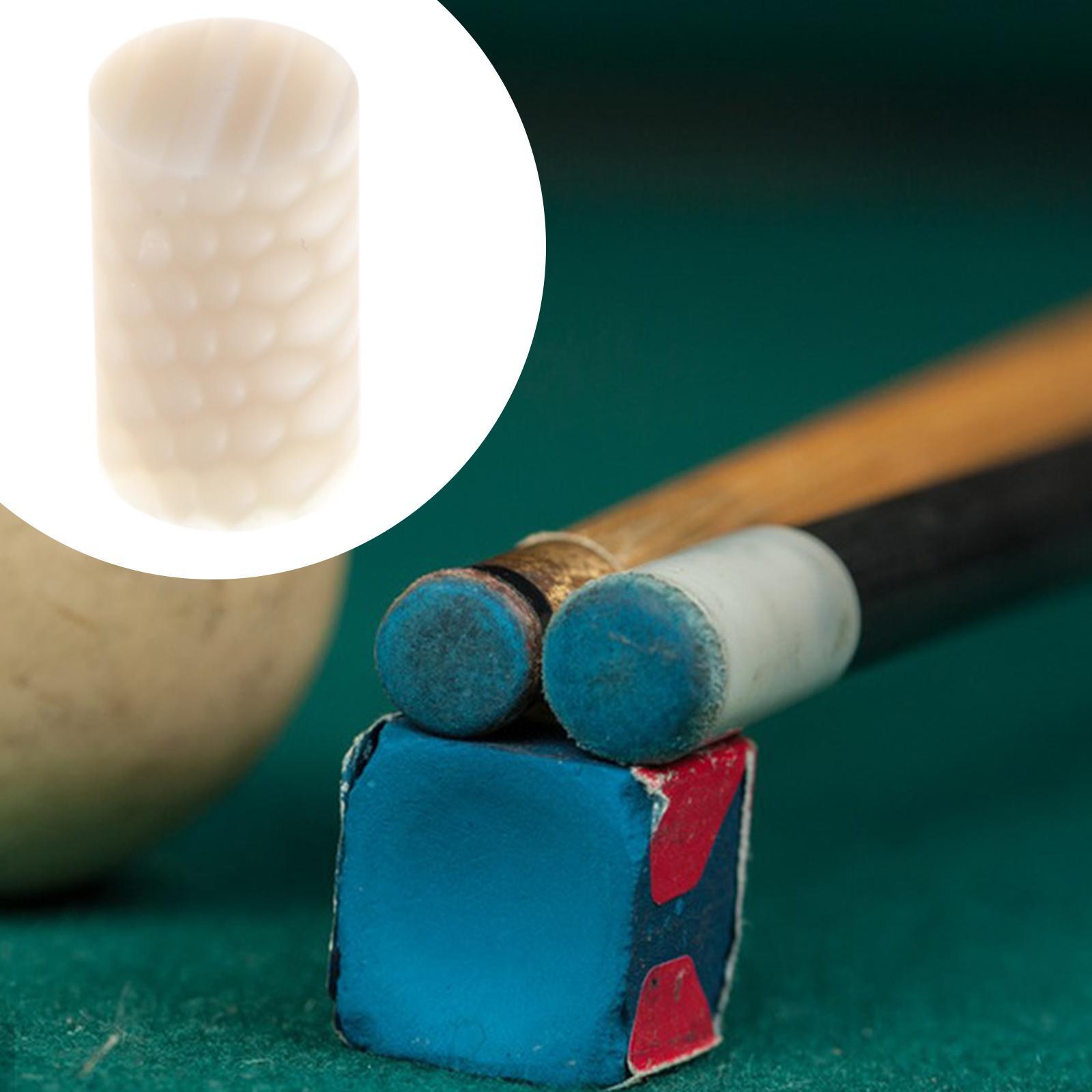 Billiard Cue Stick Ferrule Pool Cue Ferrule Billiard Accessories Replacement White