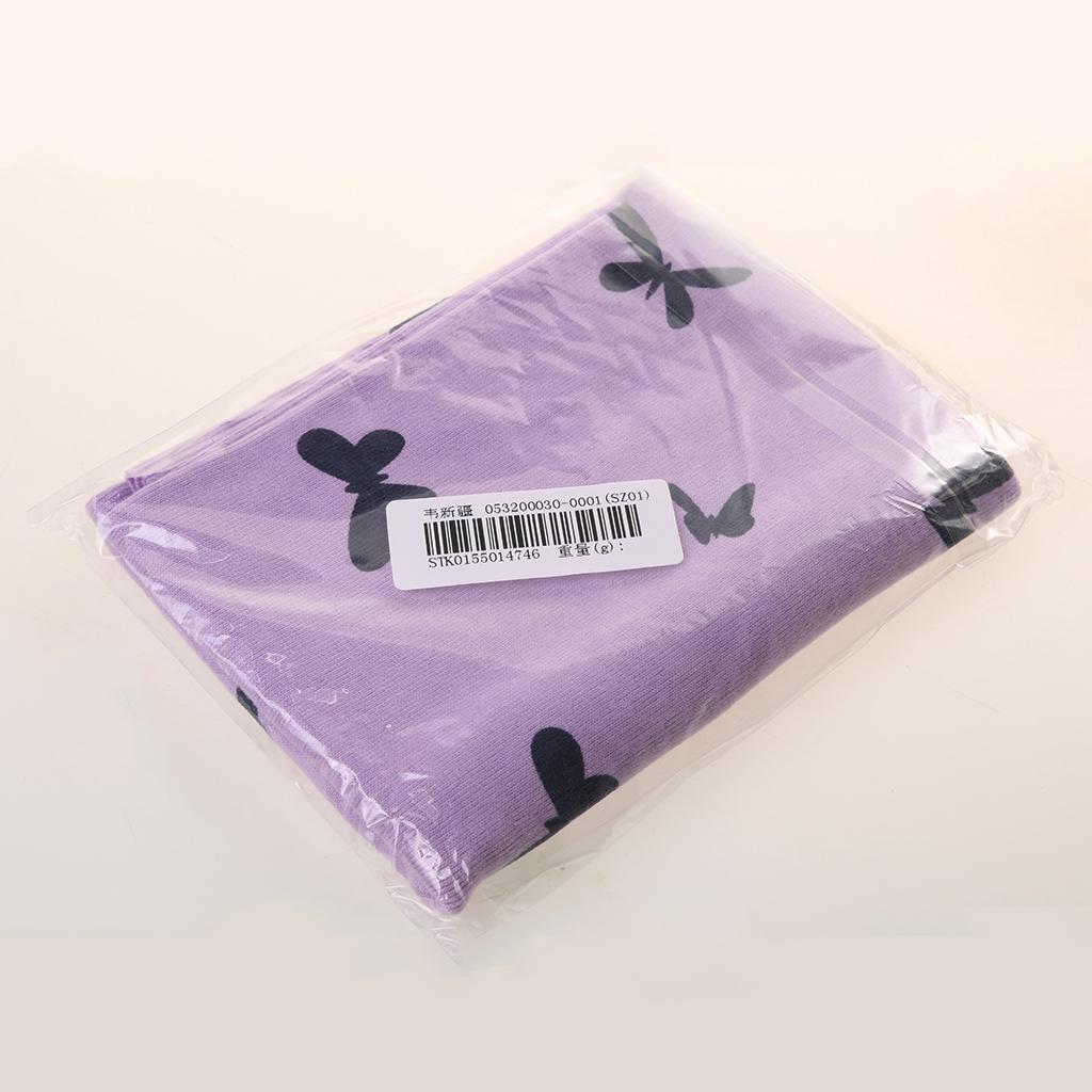 Children Soft Cotton Scarf Unisex Boy Girl Winter Warm Neckerchief  Purple