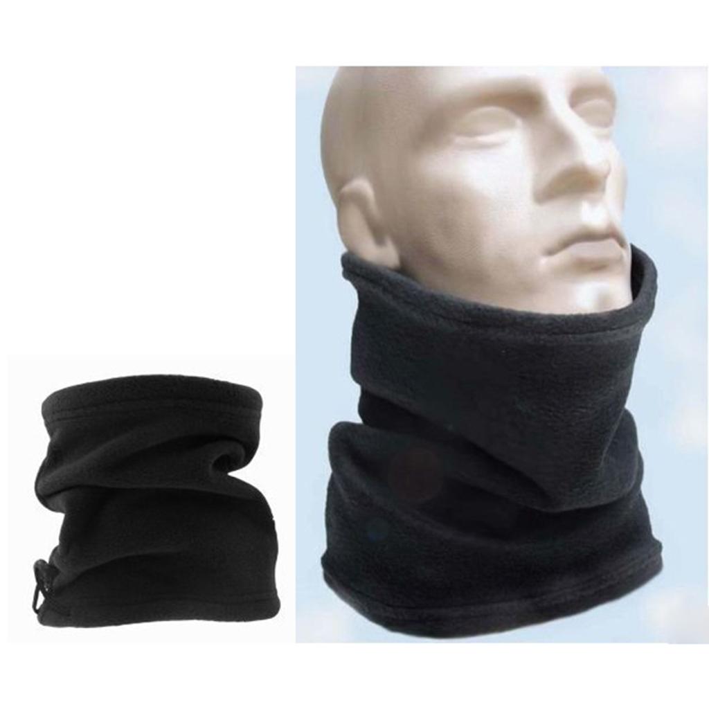 2x Neckwarmer Thermal Snood Scraf for Motorbike Cycling  Red Black