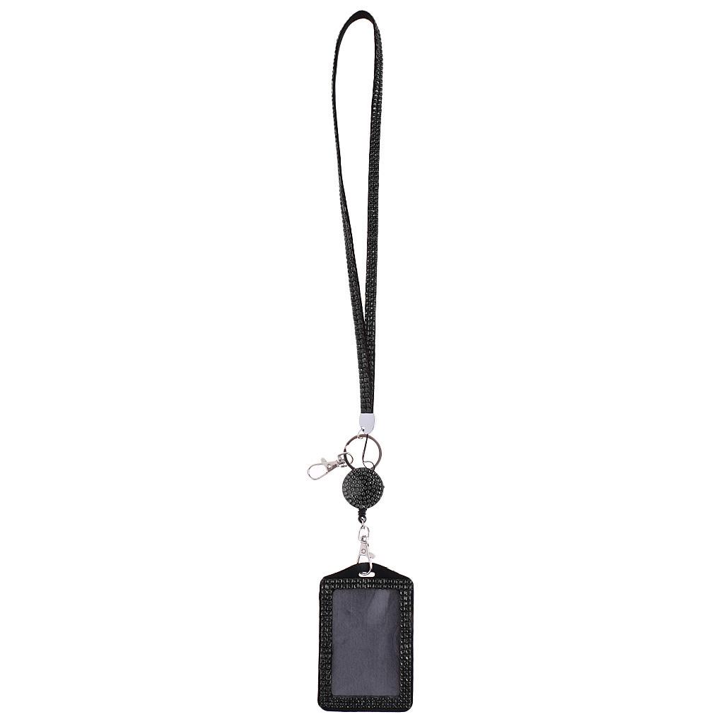 Rhinestone Lanyard with Reel