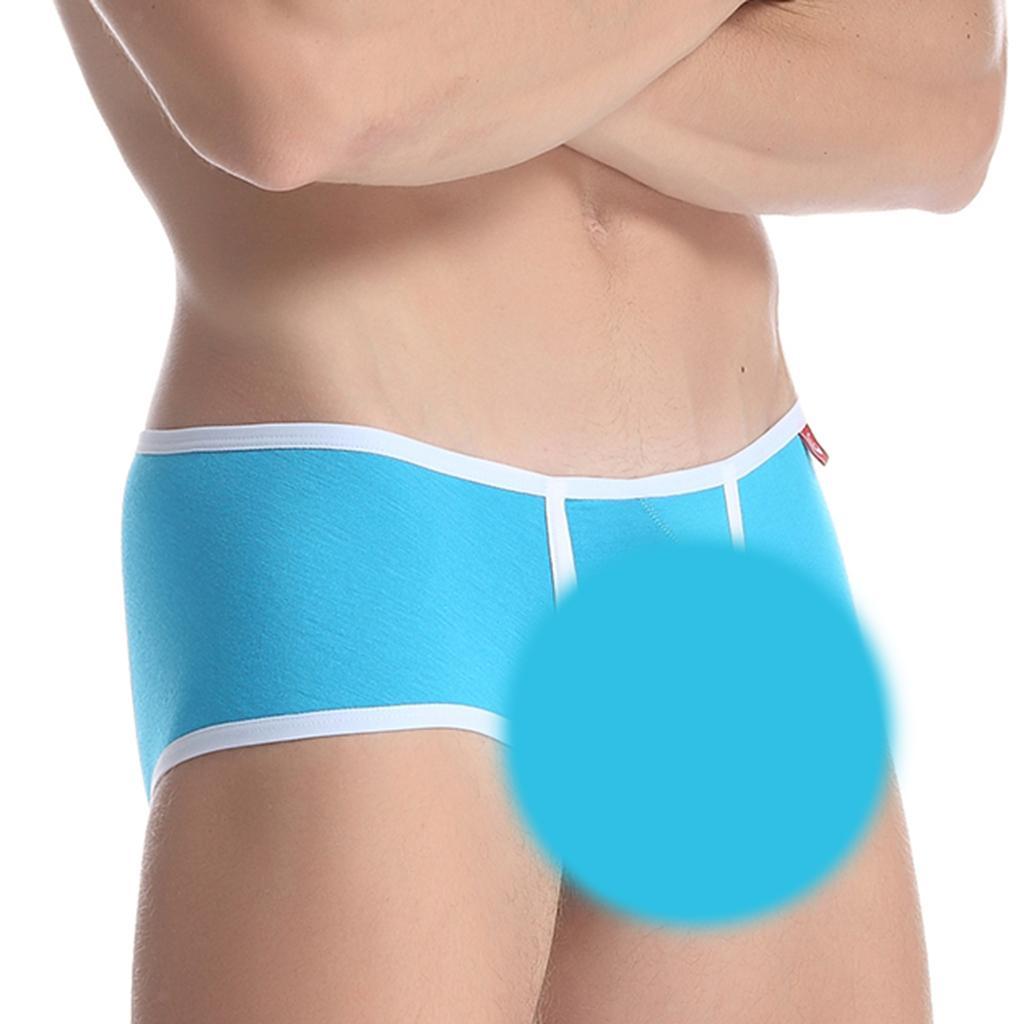 Solid Low Rise Modal Briefs Underwear Extra Stretch Sports Underpants 8732