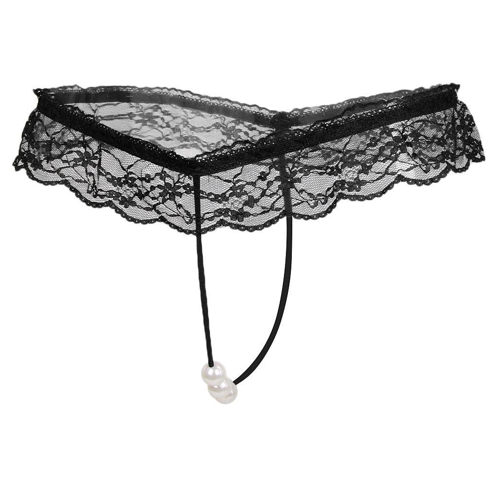 Sexy Lace Lady Pearl Thong G String T Back Panties Knickers Briefs Underwear £4 69 Picclick Uk