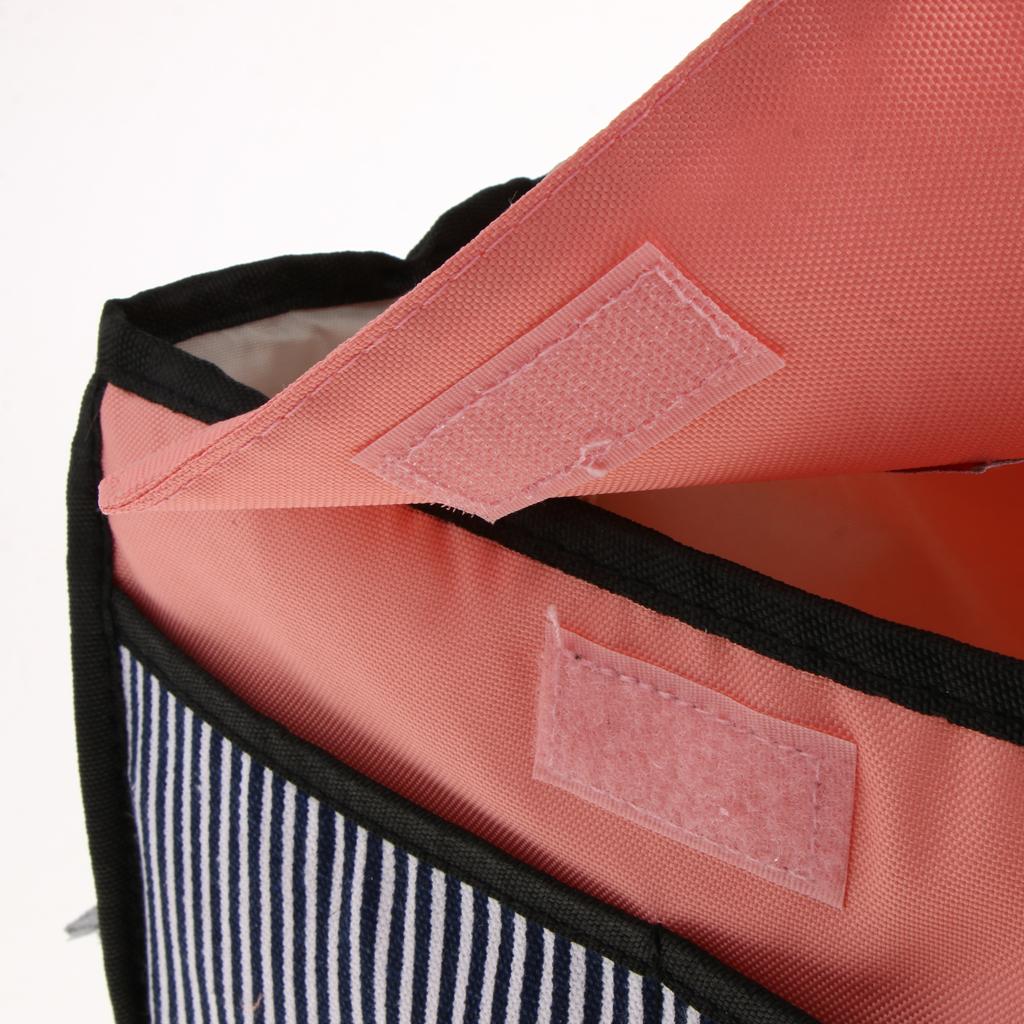 Mommy Bag Pushchair Pram Baby Nappy Changing Bag Handbag Pink Stripe