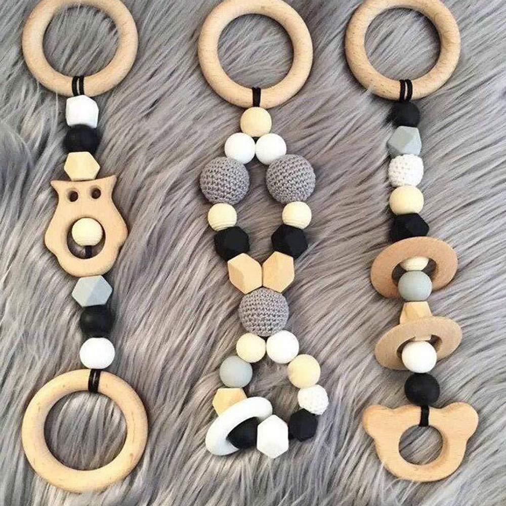 20 Stücke Holzring Natur Holzringe Schmuck DIY Schmuckherstellung - Bild 4 von 30