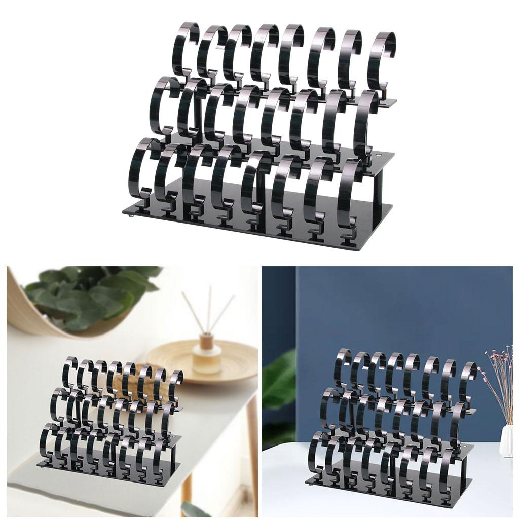 24 Acrylic Rack Watch Display Stand Jewelry Stand for Presentation Usage