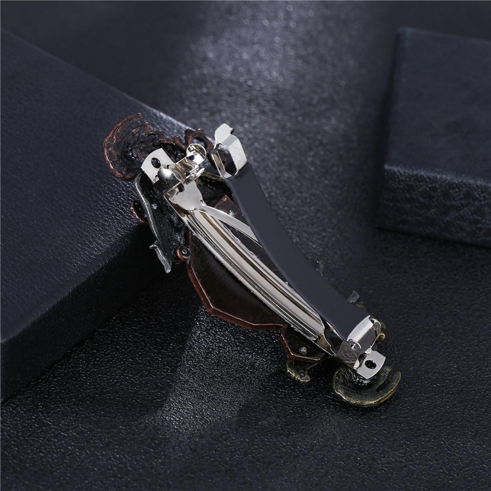 Animal Hairpin Headwear Retro Steampunk Hair Clip for Party Wedding Birthday