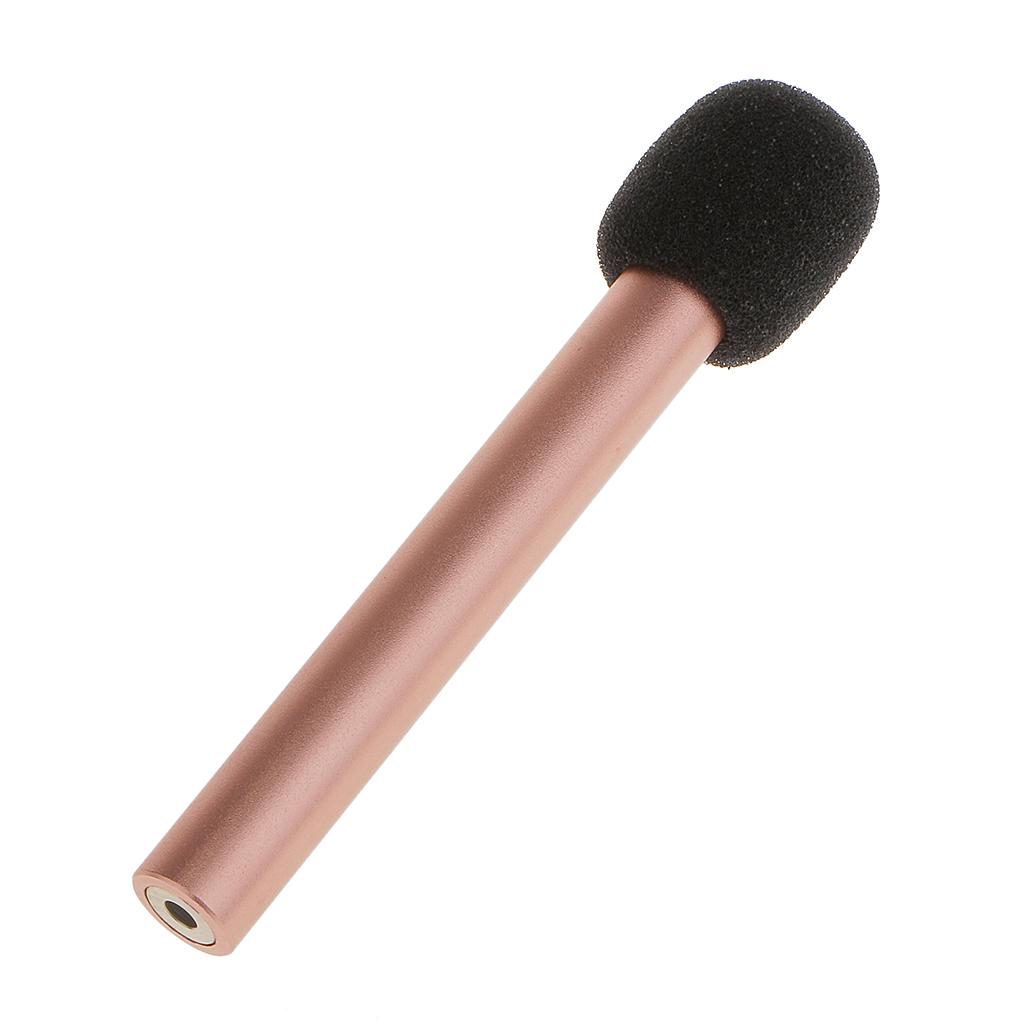 Mini Microphone Mic for Mobile Phone Rose Gold