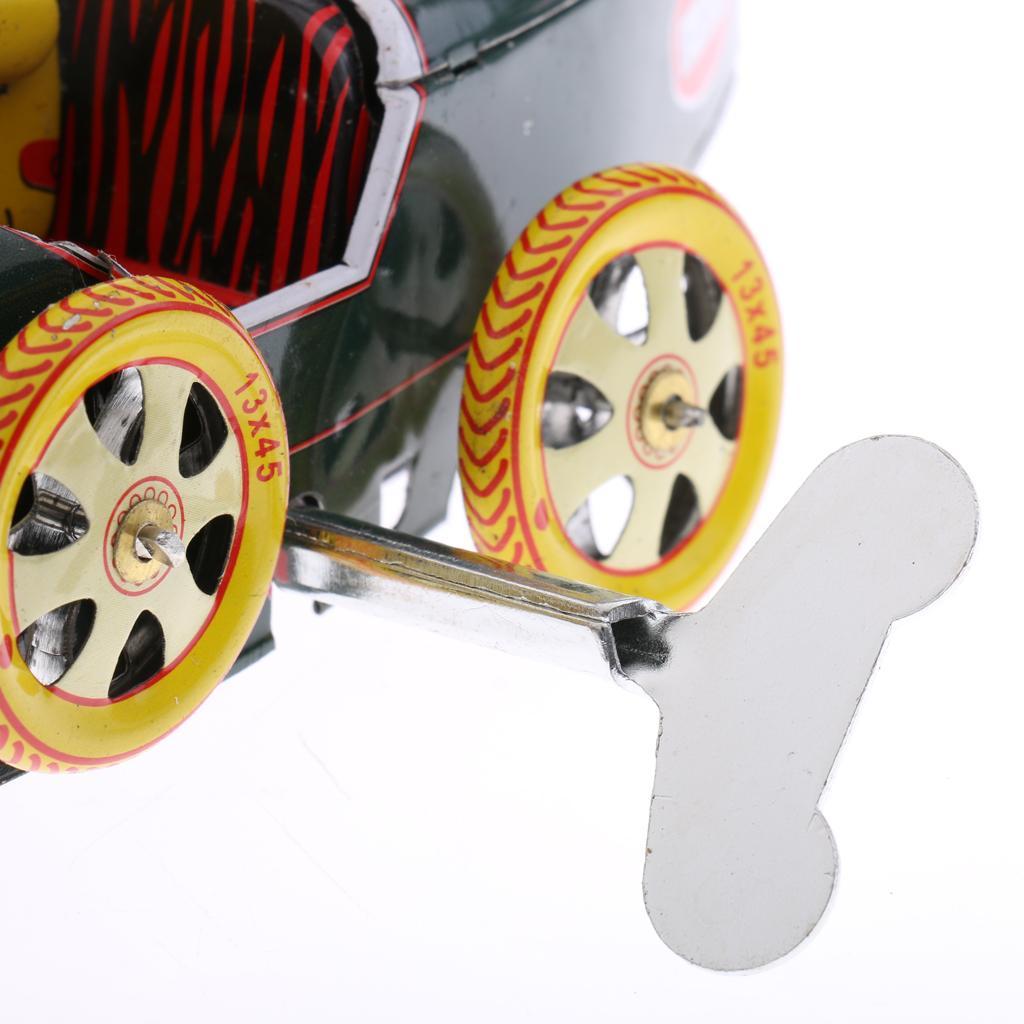 21 Options Vintage Mechanical Wind Up Walking Robot/Car/Plane/Carousel Tin Toy