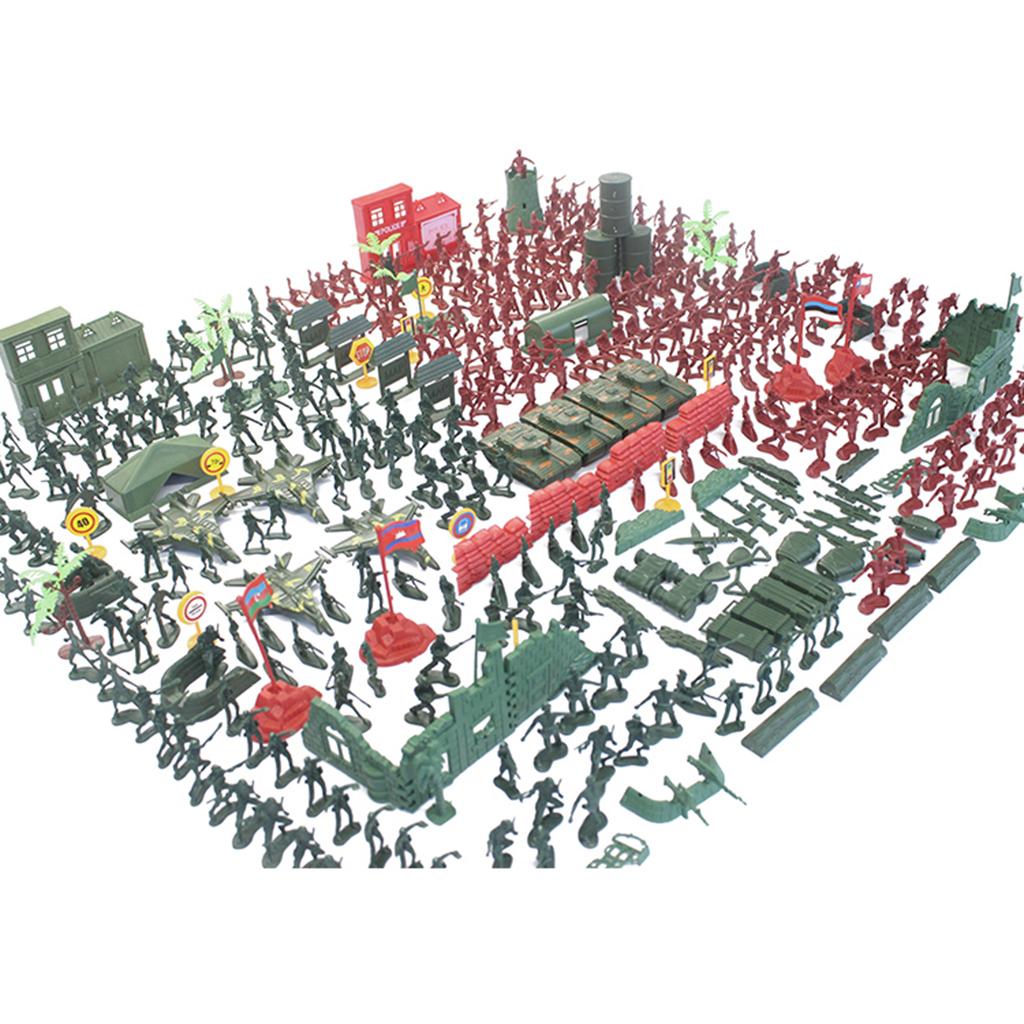 Miniature Army Playset 4cm